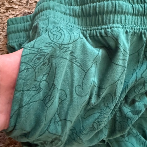 NWT Winnie the Pooh and Friends Green Lounge Pants Sleep Pants Women's size XL - Picture 7 of 8